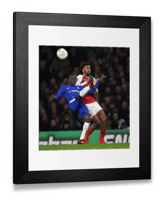 Framed Print : Clash of Titans: Iwobi vs. Kante in Carabao Cup Semi-Final Showdown Framed Print : Clash of Titans: Iwobi vs. Kante in Carabao Cup Semi-Final Showdown