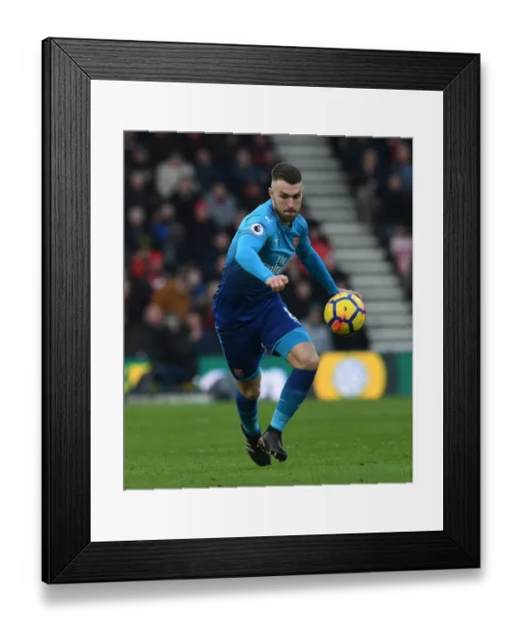 Framed Print : Aaron Ramsey in Action: Arsenal vs. AFC Bournemouth, Premier League 2017-18 Framed Print : Aaron Ramsey in Action: Arsenal vs. AFC Bournemouth, Premier League 2017-18