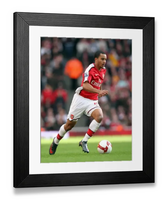 Framed Print : Theo Walcott's Unforgettable Performance: Arsenal's 4-0 Triumph Over Blackburn Rovers (14 / 3 / 09)