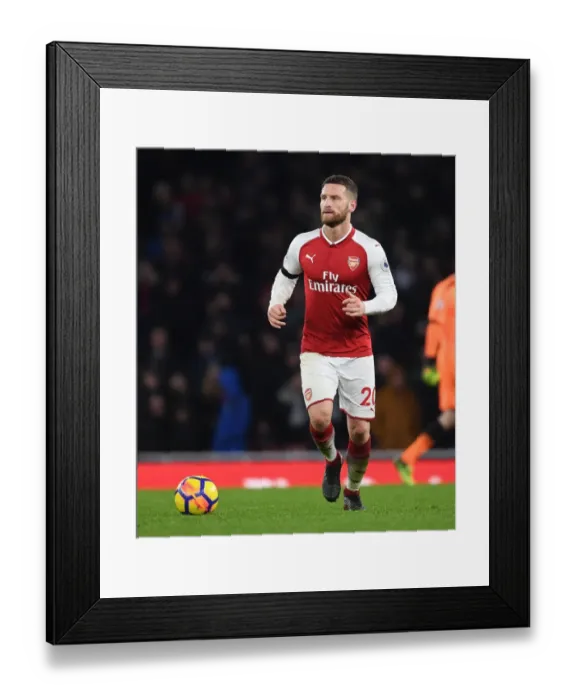 Framed Print : Shkodran Mustafi Focuses in Arsenal's Battle Against Crystal Palace, Premier League 2017-18 Framed Print : Shkodran Mustafi Focuses in Arsenal's Battle Against Crystal Palace, Premier League 2017-18
