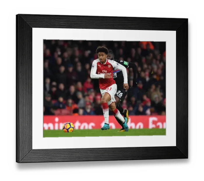 Framed Print : Reiss Nelson in Action: Arsenal vs Crystal Palace, Premier League 2017-18 Framed Print : Reiss Nelson in Action: Arsenal vs Crystal Palace, Premier League 2017-18