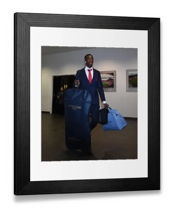 Framed Print : Eddie Nketiah: Arsenal's Ready-to-Rise Star Against Crystal Palace (Arsenal v Crystal Palace 2017-18)