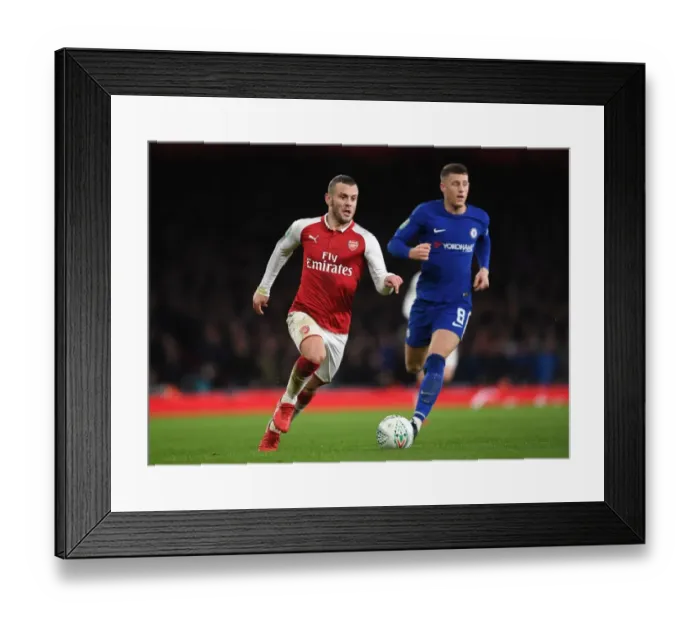 Framed Print : Arsenal vs. Chelsea Showdown: Wilshere vs. Barkley in Carabao Cup Semi-Final Clash Framed Print : Arsenal vs. Chelsea Showdown: Wilshere vs. Barkley in Carabao Cup Semi-Final Clash