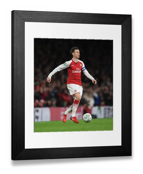 Framed Print : Arsenal's Laurent Koscielny Concentrates in Carabao Cup Showdown Against Chelsea Framed Print : Arsenal's Laurent Koscielny Concentrates in Carabao Cup Showdown Against Chelsea