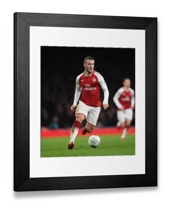 Framed Print : Jack Wilshere in Action: Arsenal vs. Chelsea - Carabao Cup Semi-Final Showdown Framed Print : Jack Wilshere in Action: Arsenal vs. Chelsea - Carabao Cup Semi-Final Showdown