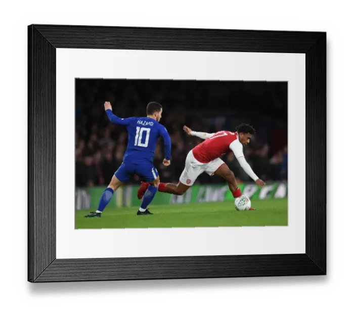 Framed Print : Arsenal vs Chelsea Showdown: Iwobi vs Hazard in Carabao Cup Semi-Final Clash Framed Print : Arsenal vs Chelsea Showdown: Iwobi vs Hazard in Carabao Cup Semi-Final Clash