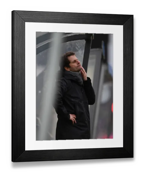 Framed Print : Joe Montemurro Leads Arsenal Women in WSL Match against Reading FC Framed Print : Joe Montemurro Leads Arsenal Women in WSL Match against Reading FC