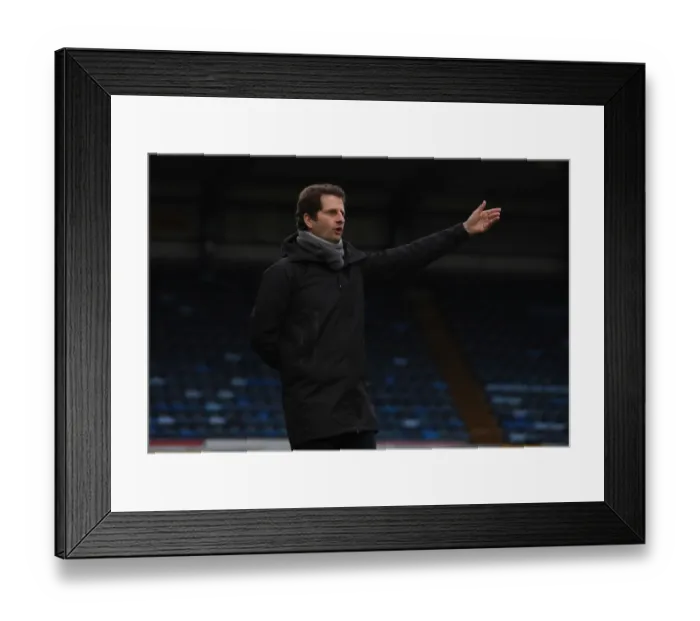 Framed Print : Joe Montemurro Leads Arsenal Women in WSL Match Against Reading FC Framed Print : Joe Montemurro Leads Arsenal Women in WSL Match Against Reading FC