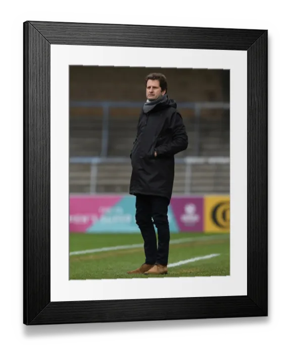 Framed Print : Joe Montemurro Leads Arsenal Women in WSL Match against Reading FC Framed Print : Joe Montemurro Leads Arsenal Women in WSL Match against Reading FC