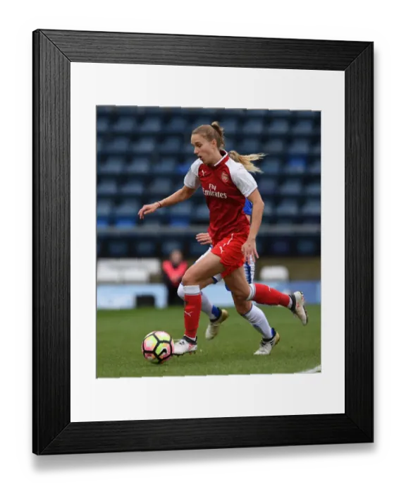 Framed Print : Vivianne Miedema in Action: Reading FC Women vs Arsenal Ladies, WSL (Women's Super League), High Wycombe, England, 2018