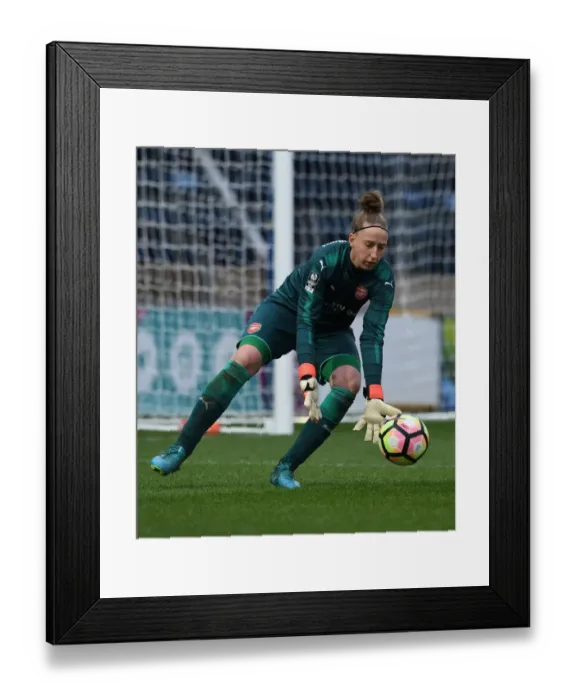 Framed Print : Sari Van Veenendaal in Action: Arsenal Women's Goalkeeper Shines in WSL Match against Reading FC (2018) Framed Print : Sari Van Veenendaal in Action: Arsenal Women's Goalkeeper Shines in WSL Match against Reading FC (2018)