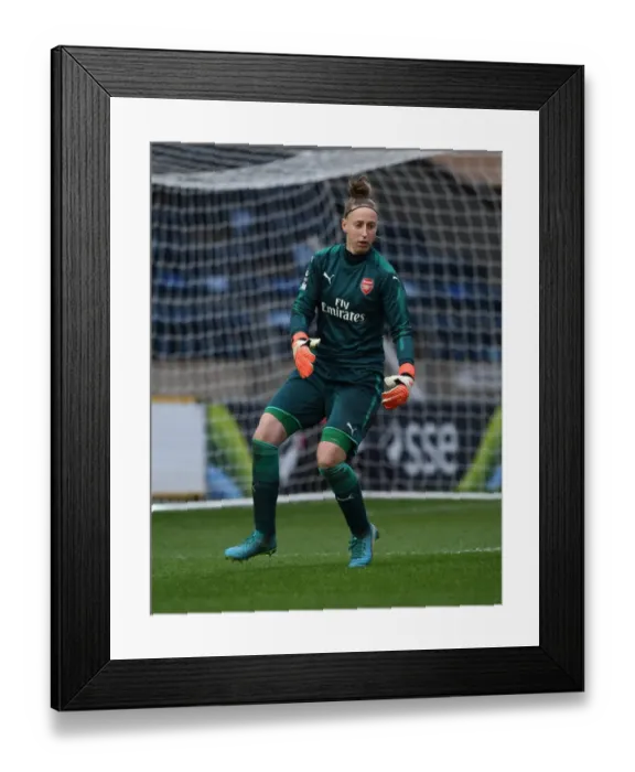 Framed Print : Sari Van Veenendaal in Action: Reading FC Women vs Arsenal Ladies, WSL (Women's Super League)