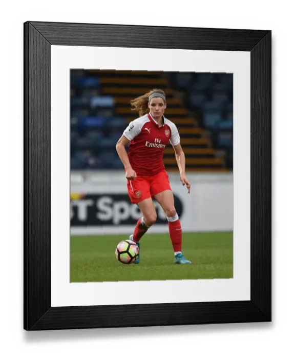 Framed Print : Dominique Janssen in Action: Arsenal Women vs Reading FC Framed Print : Dominique Janssen in Action: Arsenal Women vs Reading FC