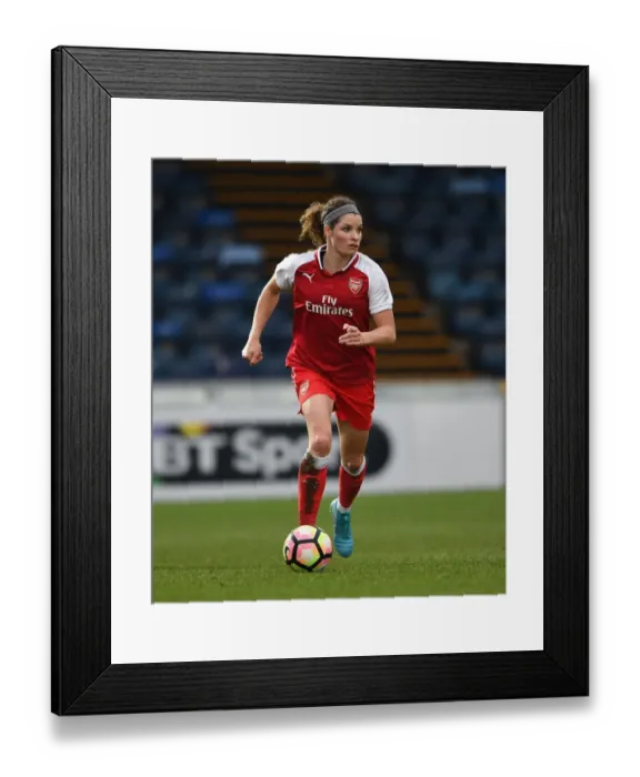 Framed Print : Dominique Janssen in Action: Arsenal Women vs Reading FC (2018) Framed Print : Dominique Janssen in Action: Arsenal Women vs Reading FC (2018)