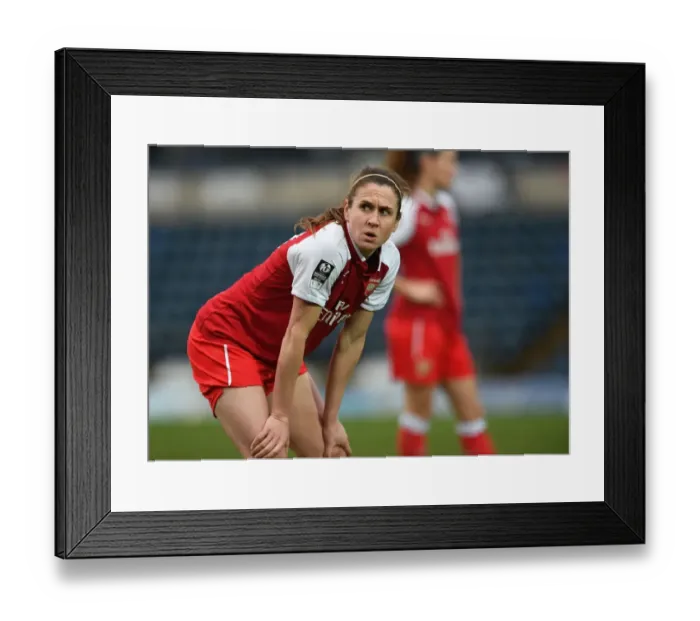 Framed Print : Heather O'Reilly in Action: Arsenal Women vs. Reading FC - WSL (Women's Super League)