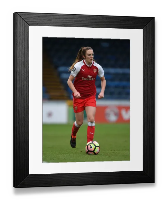 Framed Print : Arsenal's Lisa Evans Shines in WSL Clash Against Reading FC Women Framed Print : Arsenal's Lisa Evans Shines in WSL Clash Against Reading FC Women