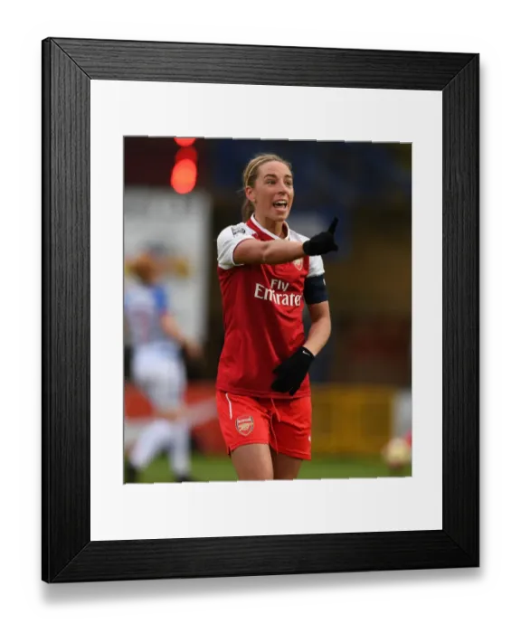Framed Print : Arsenal's Jordan Nobbs Shines in Dominant WSL Win over Reading FC