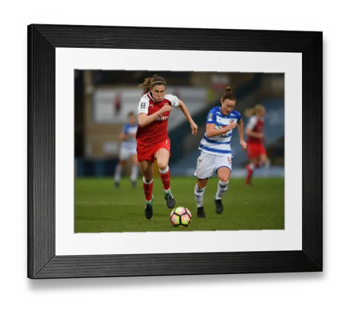 Framed Print : Clash of Talents: Heather O'Reilly vs. Remi Allen in WSL Action Framed Print : Clash of Talents: Heather O'Reilly vs. Remi Allen in WSL Action