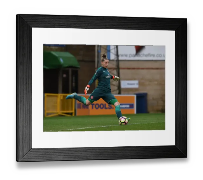 Framed Print : Sari Van Veenendaal in Action: Arsenal Women's Super League Clash Against Reading FC Framed Print : Sari Van Veenendaal in Action: Arsenal Women's Super League Clash Against Reading FC