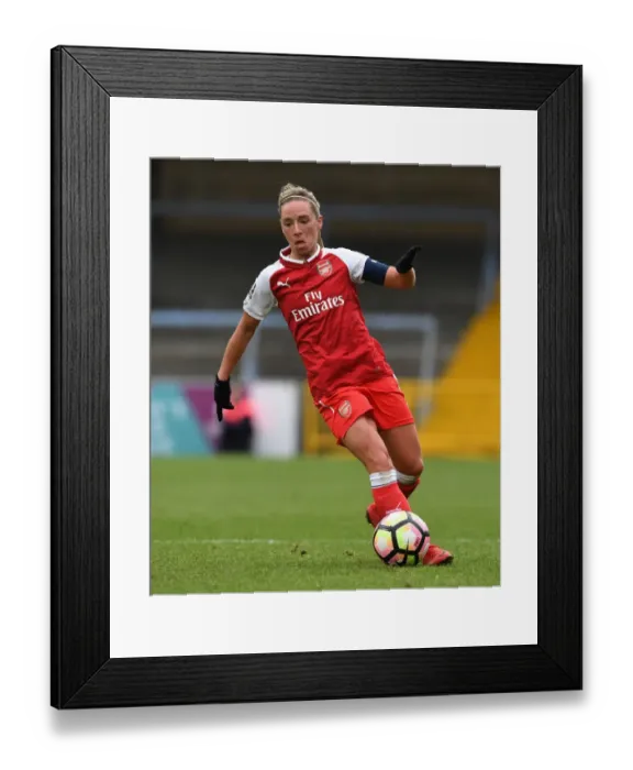 Framed Print : Arsenal's Jordan Nobbs Shines: Arsenal Women Crush Reading FC Women in WSL Action