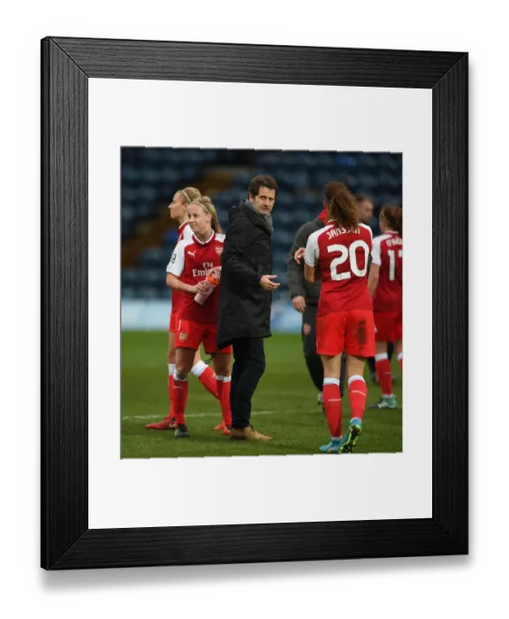 Framed Print : Joe Montemurro: Arsenal Women's Manager after Match against Reading FC Framed Print : Joe Montemurro: Arsenal Women's Manager after Match against Reading FC