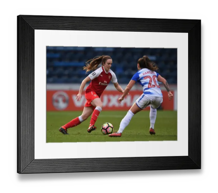 Framed Print : Clash of Talents: Lisa Evans vs. Natasha Harding in WSL Showdown