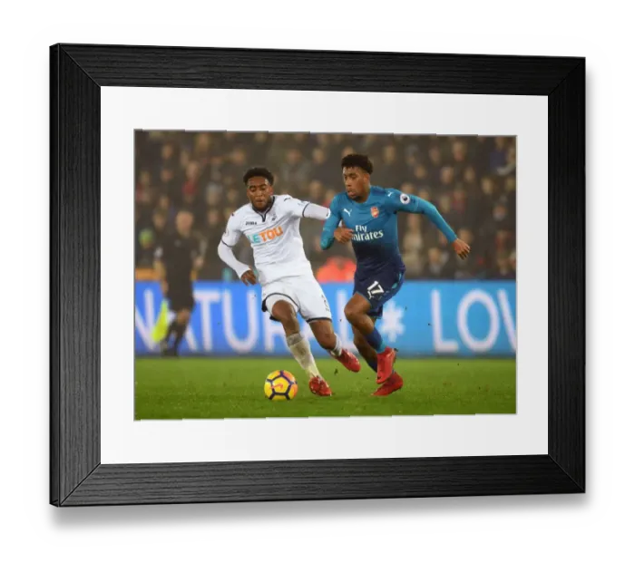 Framed Print : Alex Iwobi Outsmarts Leroy Fer: A Premier League Moment of Skill and Agility (Swansea vs. Arsenal, 2018) Framed Print : Alex Iwobi Outsmarts Leroy Fer: A Premier League Moment of Skill and Agility (Swansea vs. Arsenal, 2018)