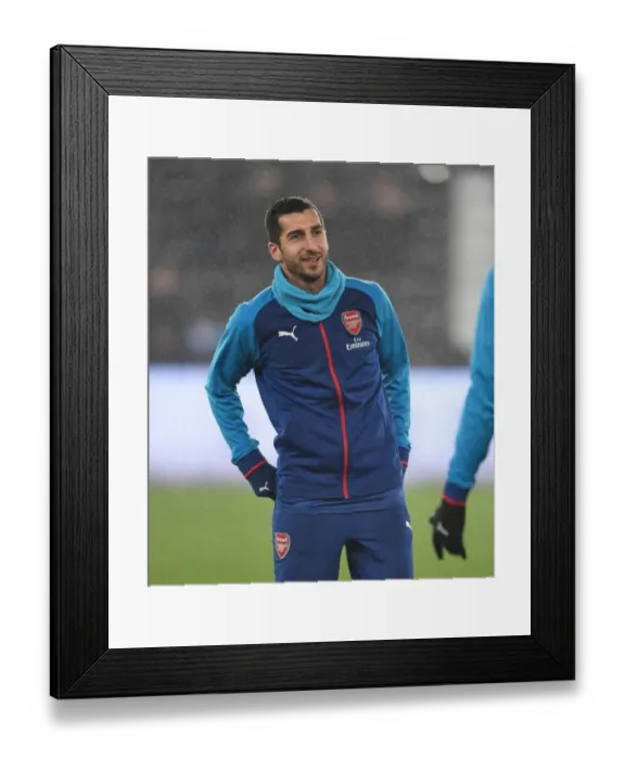 Framed Print : Henrikh Mkhitaryan: Arsenal Star's Intense Focus Ahead of Swansea Clash Framed Print : Henrikh Mkhitaryan: Arsenal Star's Intense Focus Ahead of Swansea Clash