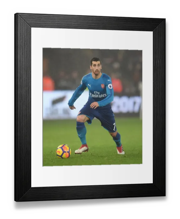 Framed Print : Henrikh Mkhitaryan in Action: Arsenal's Star Performance at Swansea City (Premier League 2017-18) Framed Print : Henrikh Mkhitaryan in Action: Arsenal's Star Performance at Swansea City (Premier League 2017-18)