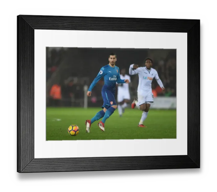 Framed Print : Henrikh Mkhitaryan: Arsenal's Star Performance at Swansea City, Premier League 2017-18 Framed Print : Henrikh Mkhitaryan: Arsenal's Star Performance at Swansea City, Premier League 2017-18