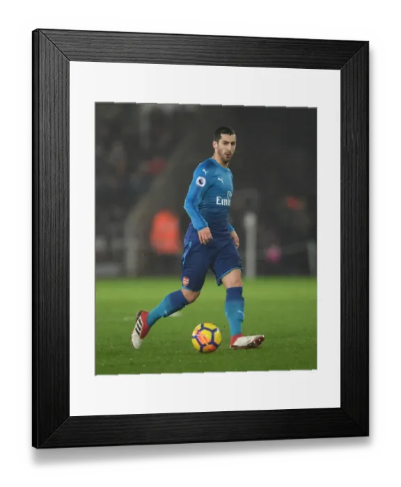 Framed Print : Henrikh Mkhitaryan's Standout Performance: Arsenal vs Swansea City, Premier League 2017-18 Framed Print : Henrikh Mkhitaryan's Standout Performance: Arsenal vs Swansea City, Premier League 2017-18
