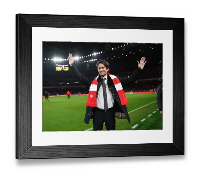 Framed Print : Tomas Rosicky Returns: Ex-Arsenal Star Interviewed Amidst Arsenal v Everton Rivalry