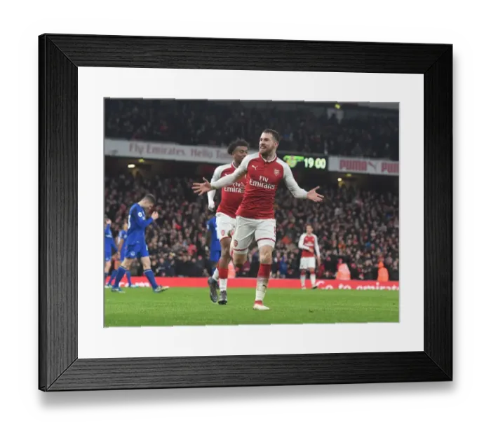 Framed Print : Aaron Ramsey's Hat-Trick: Arsenal's Victory Over Everton (2017-18) Framed Print : Aaron Ramsey's Hat-Trick: Arsenal's Victory Over Everton (2017-18)