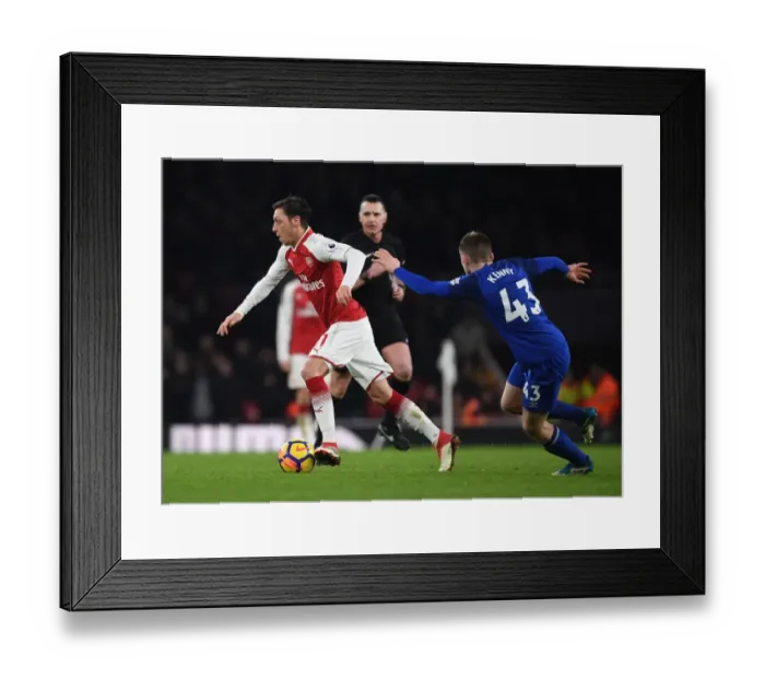 Framed Print : Mesut Ozil Outmaneuvers Jonjoe Kenny in Arsenal vs. Everton Premier League Clash Framed Print : Mesut Ozil Outmaneuvers Jonjoe Kenny in Arsenal vs. Everton Premier League Clash