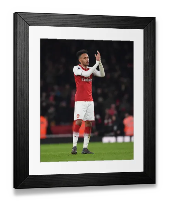 Framed Print : Pierre-Emerick Aubameyang: Arsenal's Victory Moment vs. Everton (2017-18) Framed Print : Pierre-Emerick Aubameyang: Arsenal's Victory Moment vs. Everton (2017-18)