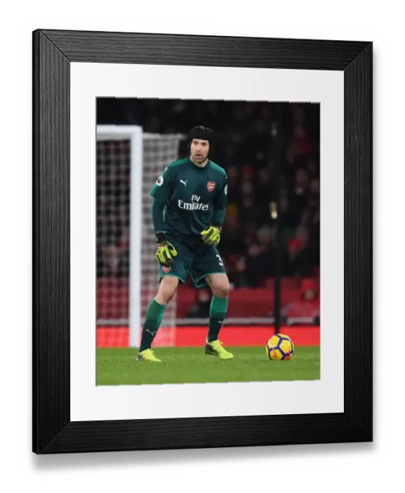 Framed Print : Petr Cech in Action: Arsenal vs. Everton, Premier League 2017-18 Framed Print : Petr Cech in Action: Arsenal vs. Everton, Premier League 2017-18