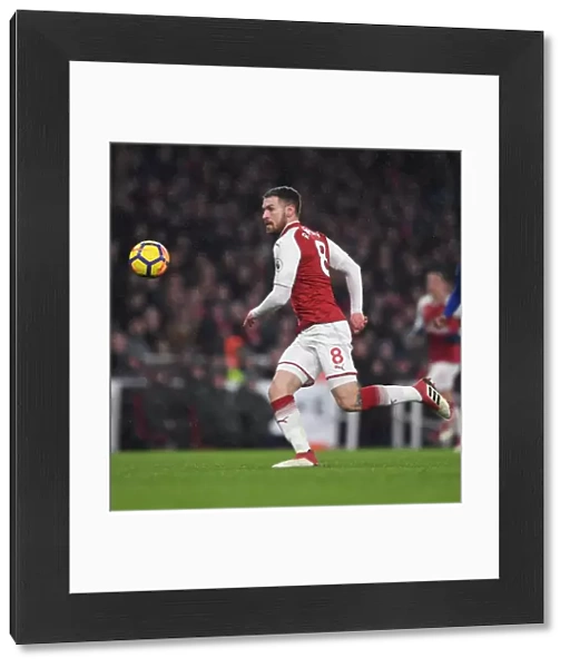 Aaron Ramsey (Arsenal). Arsenal 5: 1 Everton. Premier League. Emirates Stadium, 3  /  2  /  18