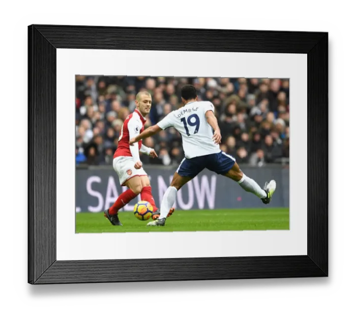 Framed Print : Clash of Midfield Titans: Jack Wilshere vs. Mousa Dembele (Tottenhotpur v Arsenal, 2017-18) Framed Print : Clash of Midfield Titans: Jack Wilshere vs. Mousa Dembele (Tottenhotpur v Arsenal, 2017-18)