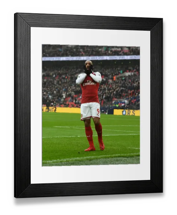 Framed Print : Dejected Alex Lacazette: Last-Minute Miss Seals Draw Against Tottenham Framed Print : Dejected Alex Lacazette: Last-Minute Miss Seals Draw Against Tottenham