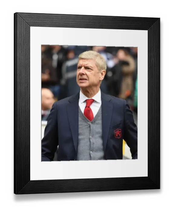 Framed Print : Arsene Wenger's Farewell Battle: Tottenham Hotspur vs Arsenal, Premier League 2017-18 (Wembley Showdown)