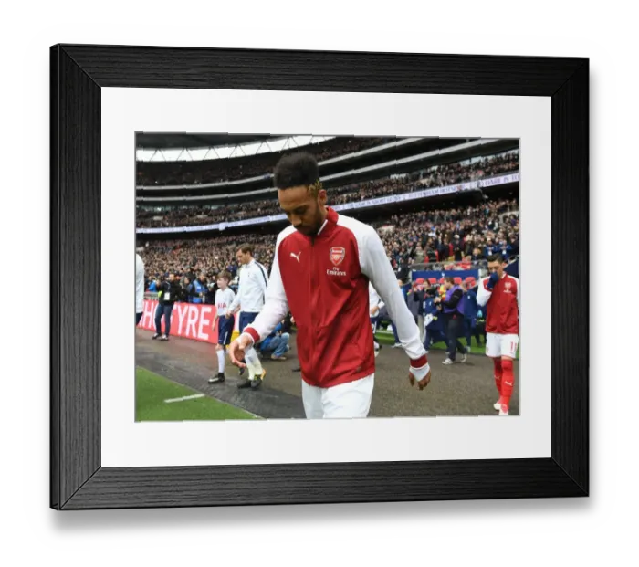 Framed Print : Pierre-Emerick Aubameyang: Arsenal Star Ready for Tottenham Showdown (Tottenham Hotspur v Arsenal 2017-18) Framed Print : Pierre-Emerick Aubameyang: Arsenal Star Ready for Tottenham Showdown (Tottenham Hotspur v Arsenal 2017-18)