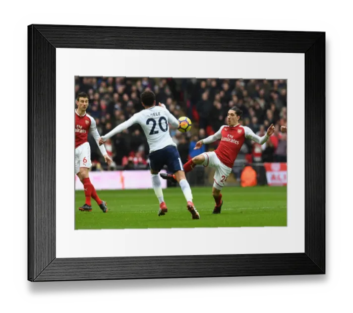 Framed Print : Bellerin vs Alli: Intense Battle at Wembley - Tottenham Hotspur vs Arsenal, Premier League 2017-18 Framed Print : Bellerin vs Alli: Intense Battle at Wembley - Tottenham Hotspur vs Arsenal, Premier League 2017-18