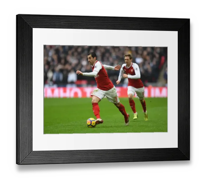 Framed Print : Henrikh Mkhitaryan in Action: Tottenham Hotspur vs. Arsenal, Premier League 2017-18 Framed Print : Henrikh Mkhitaryan in Action: Tottenham Hotspur vs. Arsenal, Premier League 2017-18