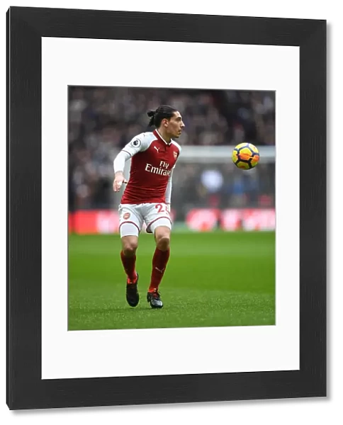 Hector Bellerin (Arsenal). Tottenham Hotspur 1: 0 Arsenal. Premier League. Wembley Stadium