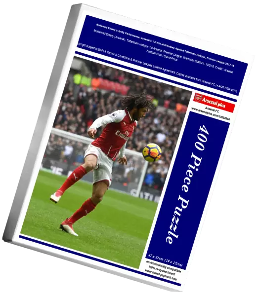 Mohamed Elneny's Gritty Performance: Arsenal's 1-0 Win at Wembley Against Tottenham Hotspur, Premier League 2017-18