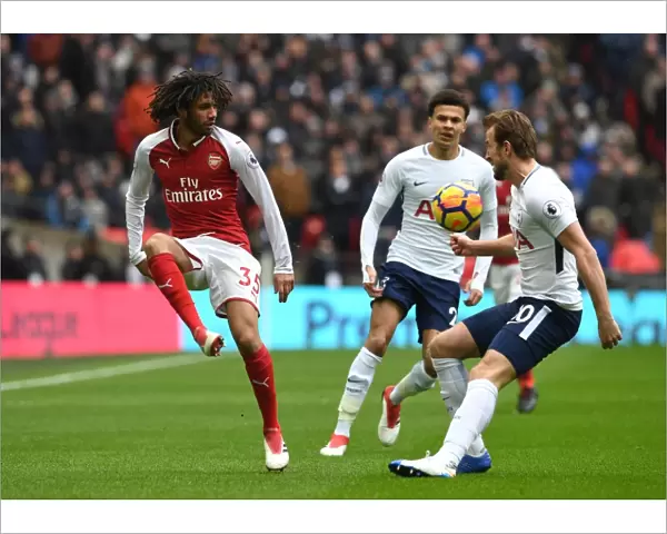 Mohamed Elneny (Arsenal). Tottenham Hotspur 1: 0 Arsenal. Premier League. Wembley Stadium