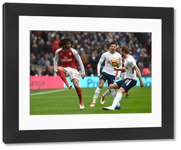 Mohamed Elneny (Arsenal). Tottenham Hotspur 1: 0 Arsenal. Premier League. Wembley Stadium