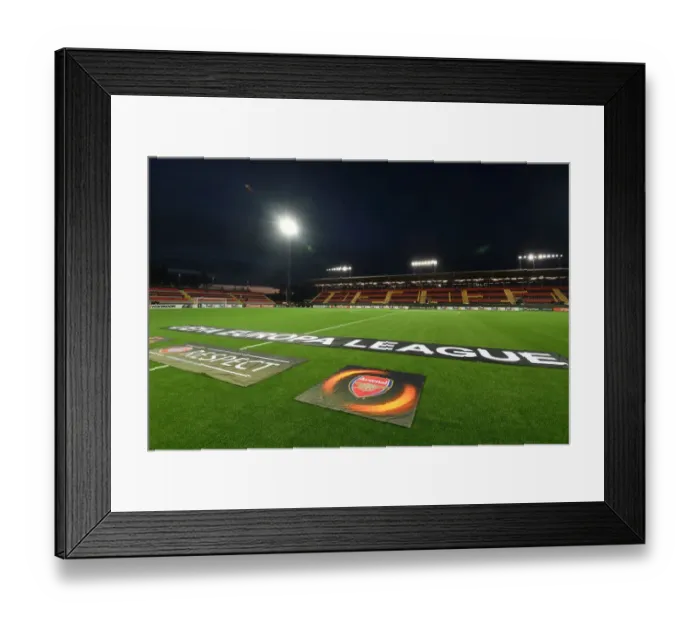 Framed Print : Ostersunds FK v Arsenal - UEFA Europa League