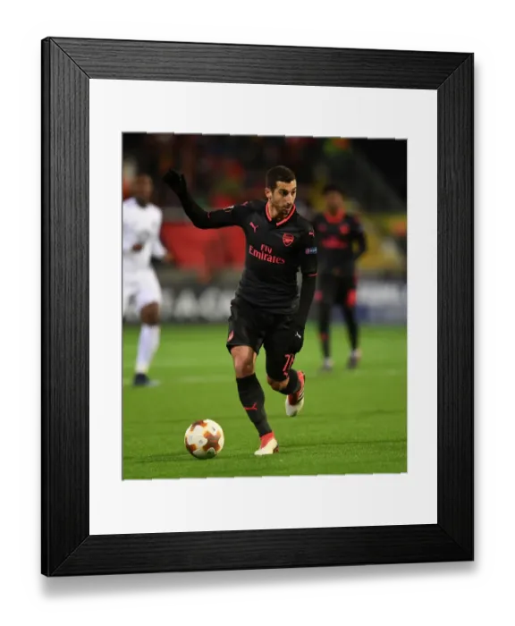 Framed Print : Henrikh Mkhitaryan's Europa League Glory: Arsenal's Victory over Ostersunds FK, 2018 Framed Print : Henrikh Mkhitaryan's Europa League Glory: Arsenal's Victory over Ostersunds FK, 2018