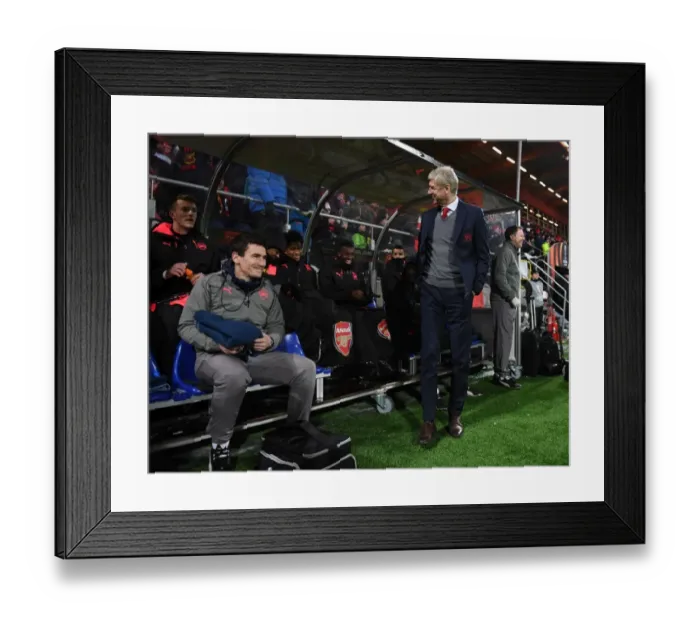 Framed Print : Arsene Wenger Leads Arsenal in Europa League Clash against Ostersunds FK Framed Print : Arsene Wenger Leads Arsenal in Europa League Clash against Ostersunds FK
